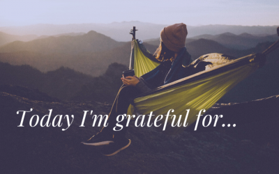 Today I am grateful for…