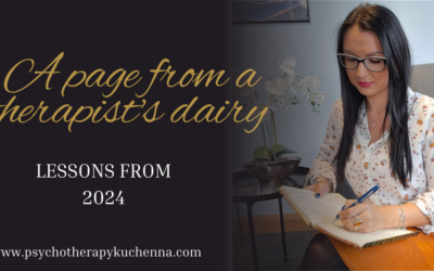 A Page from a Therapist’s Diary: Lessons from 2024